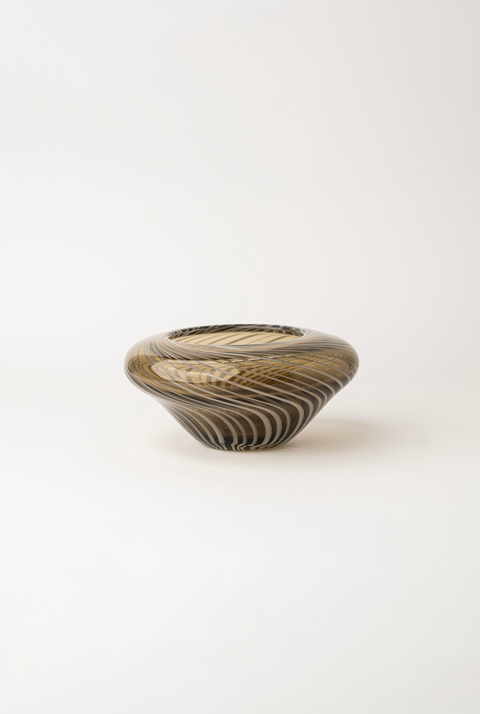 STRIPED-CONED SHAPED BOWL