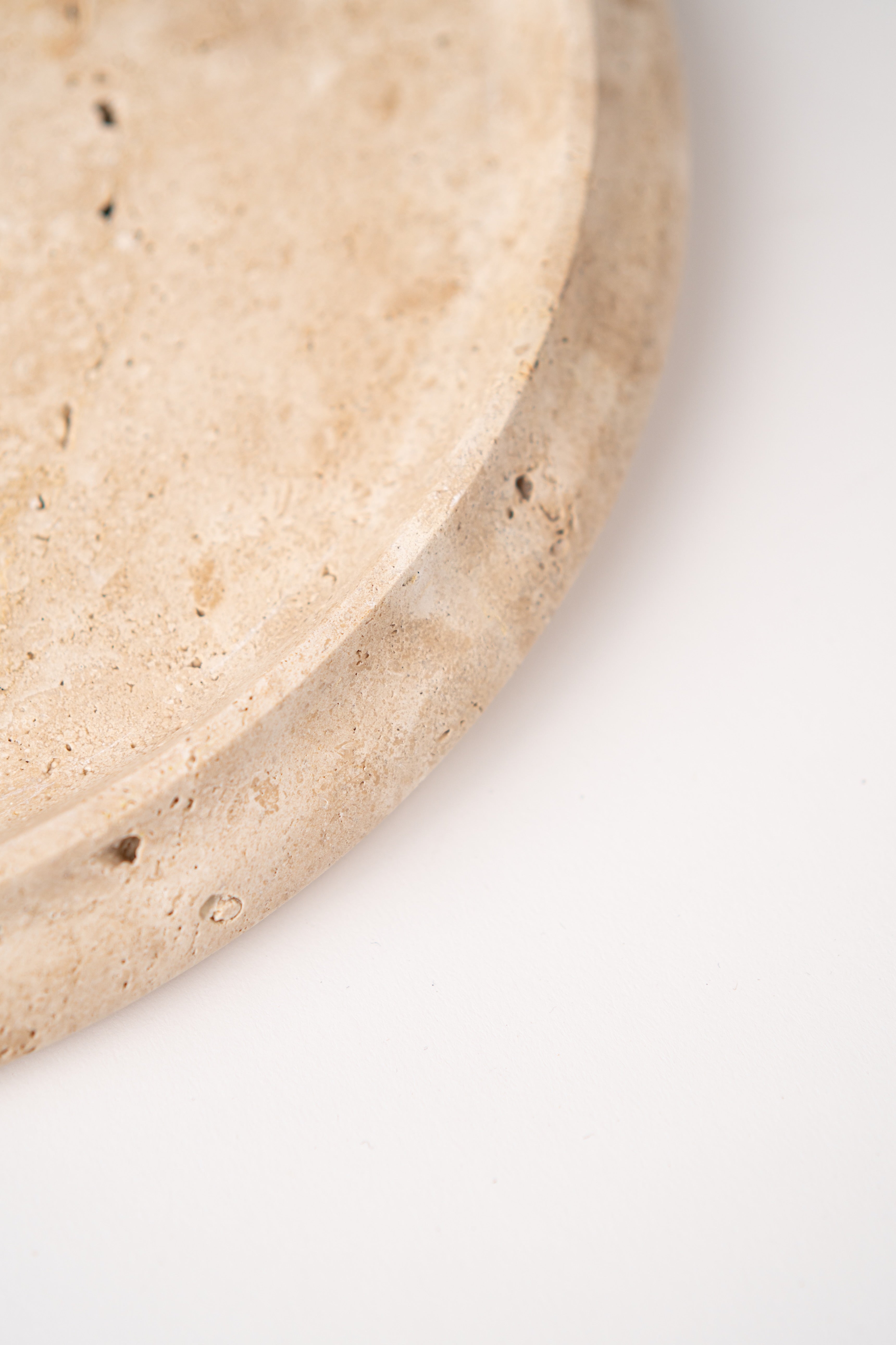 NATURAL MARBLE HOLE PLATE