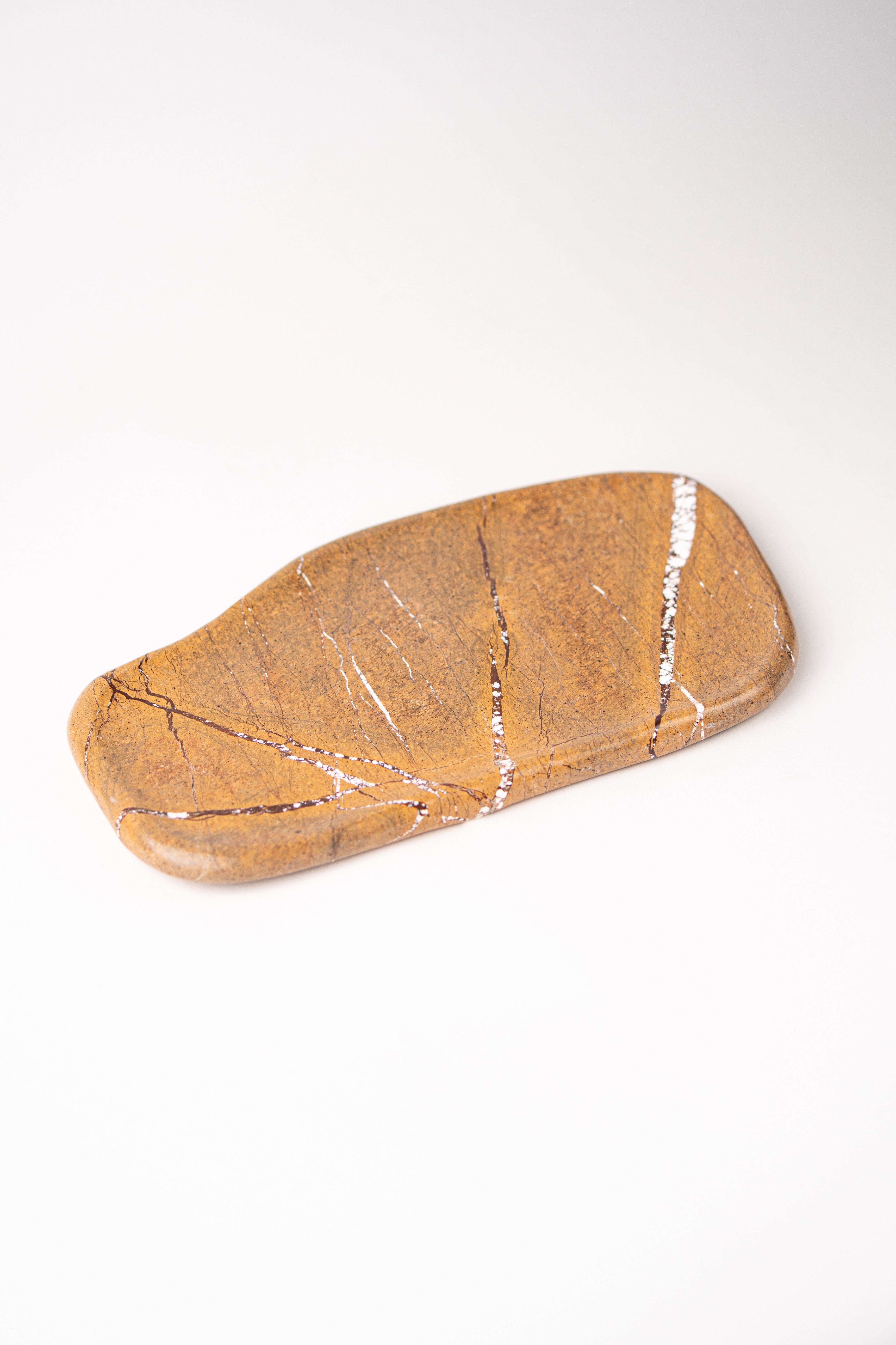 SIMPLE STONE PLATE - BROWN