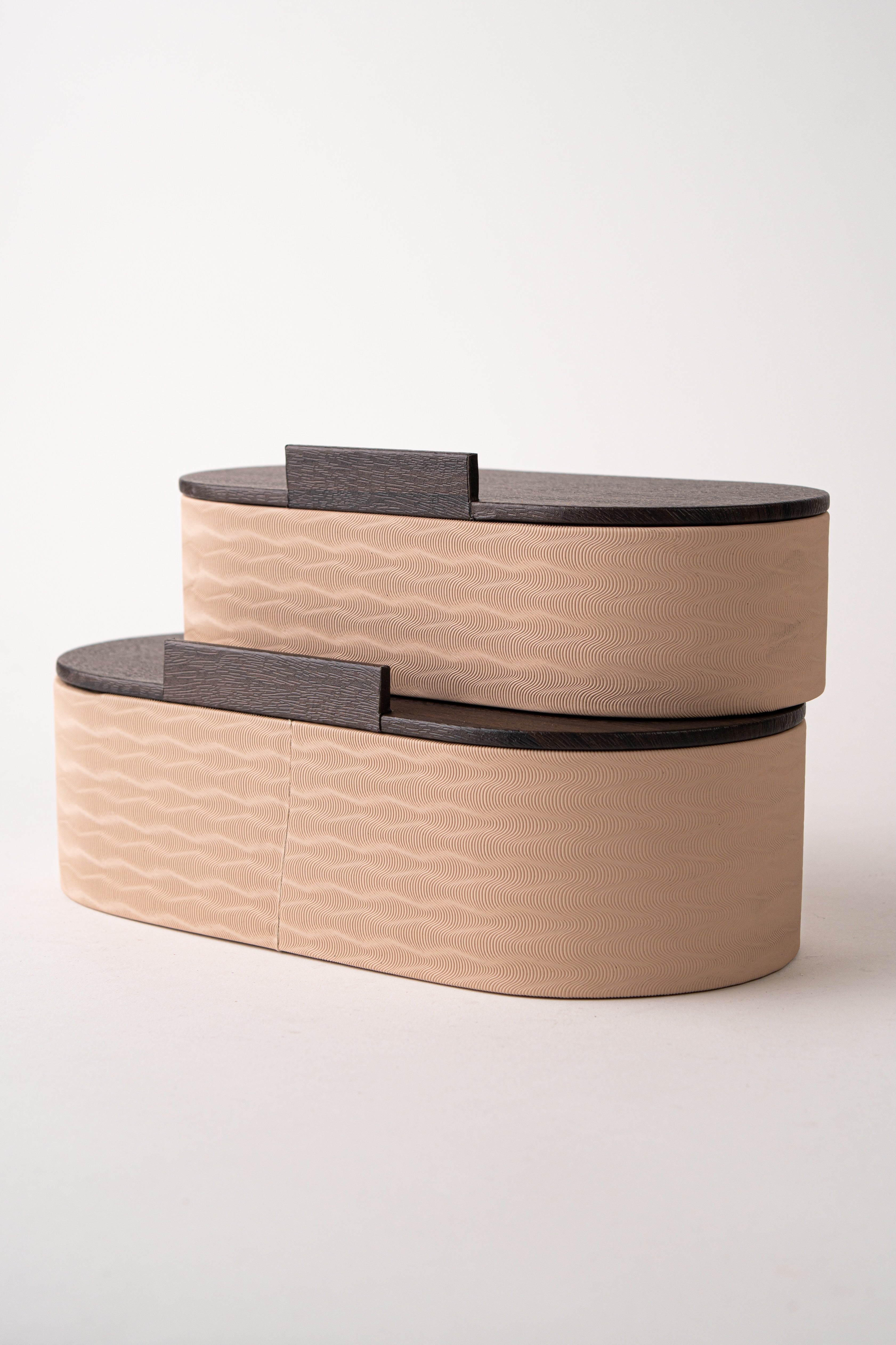 SET - CORRUGATED ROUND EDGE BOX