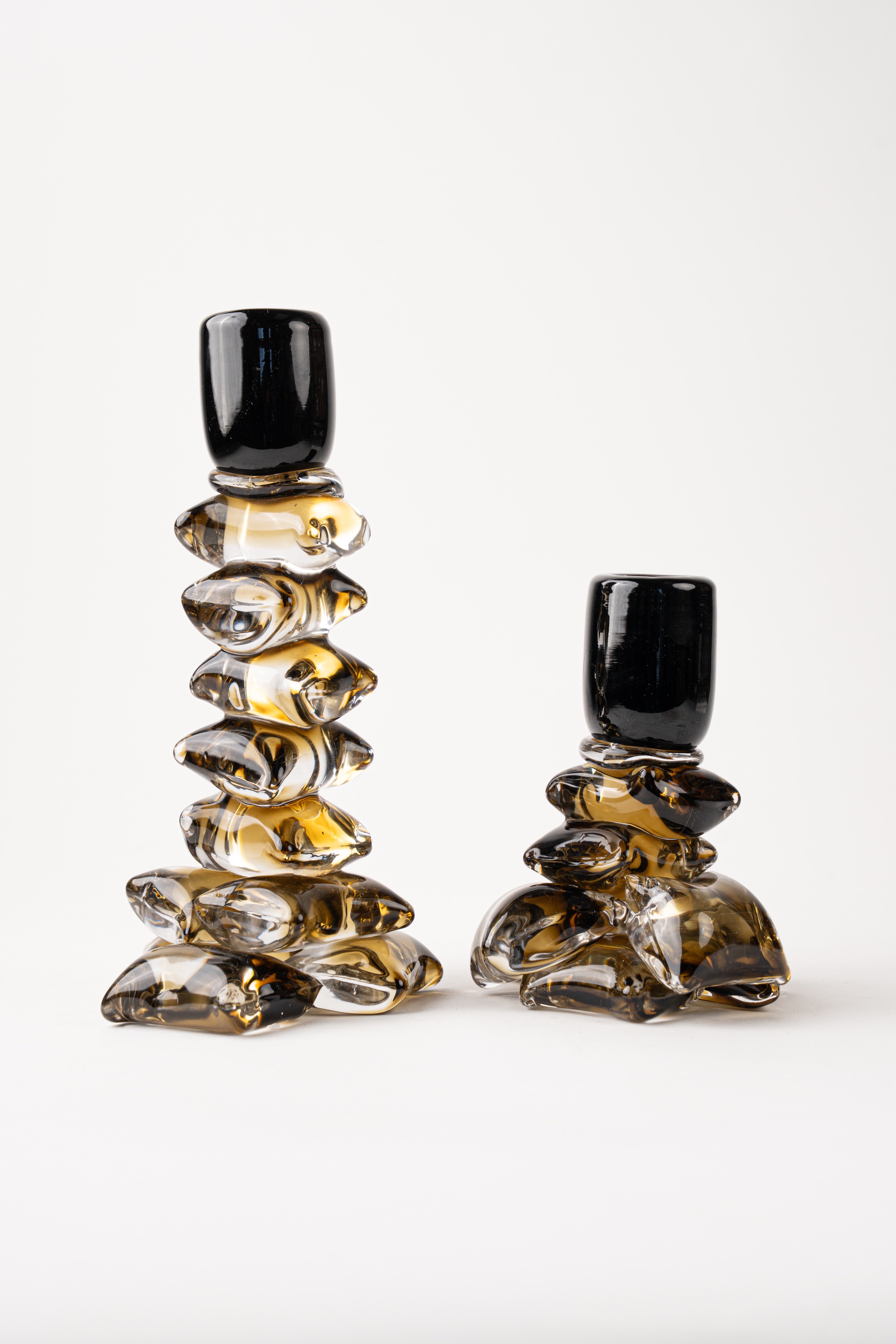 TEA BAGS CANDLE HOLDER - SHORT