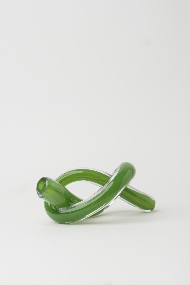 GLASS KNOT - Light Green