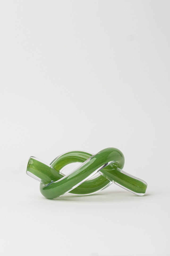 GLASS KNOT - Light Green