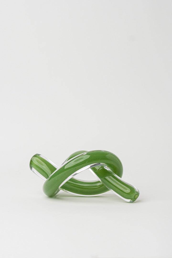 GLASS KNOT - Light Green