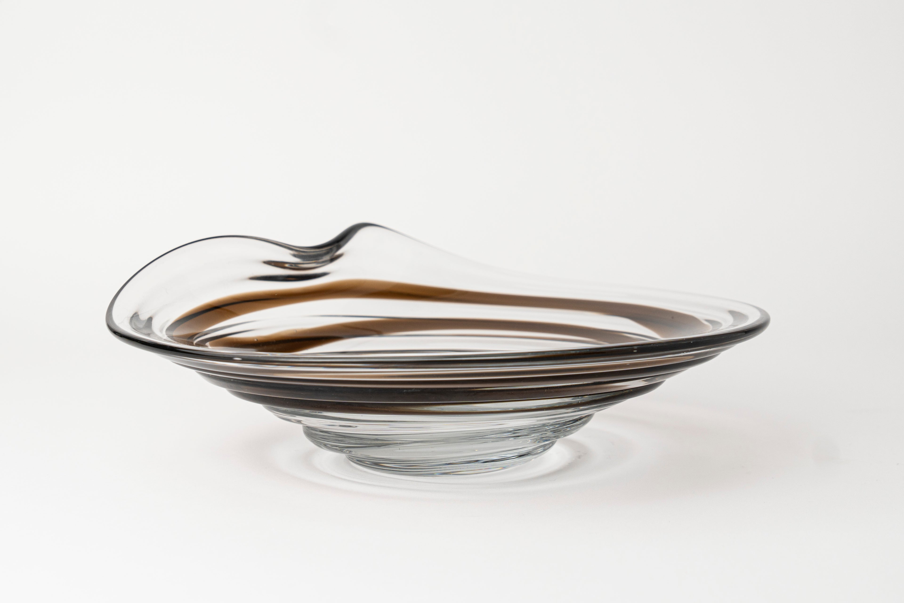 THREADED BROWN BOWL