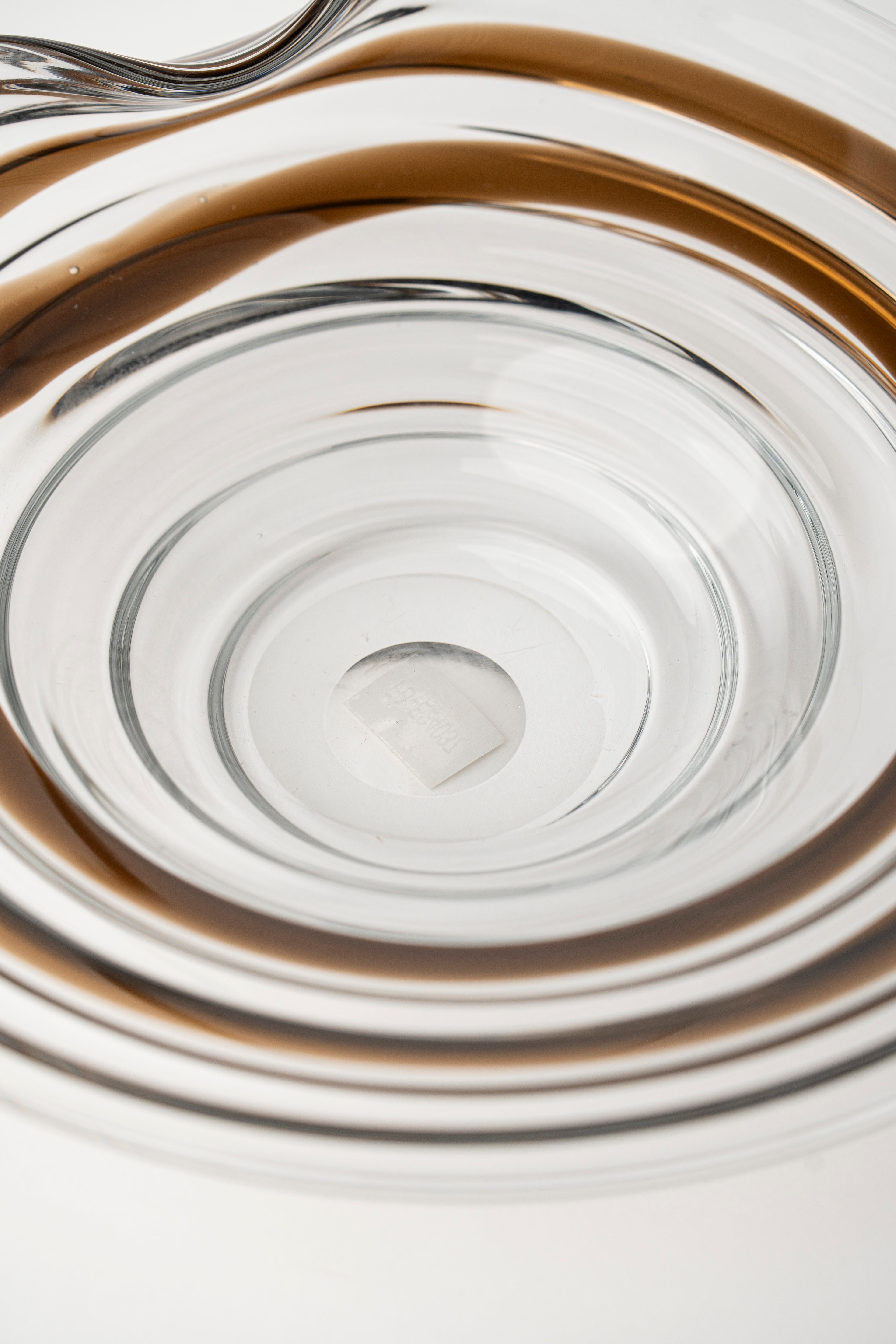 THREADED BROWN BOWL