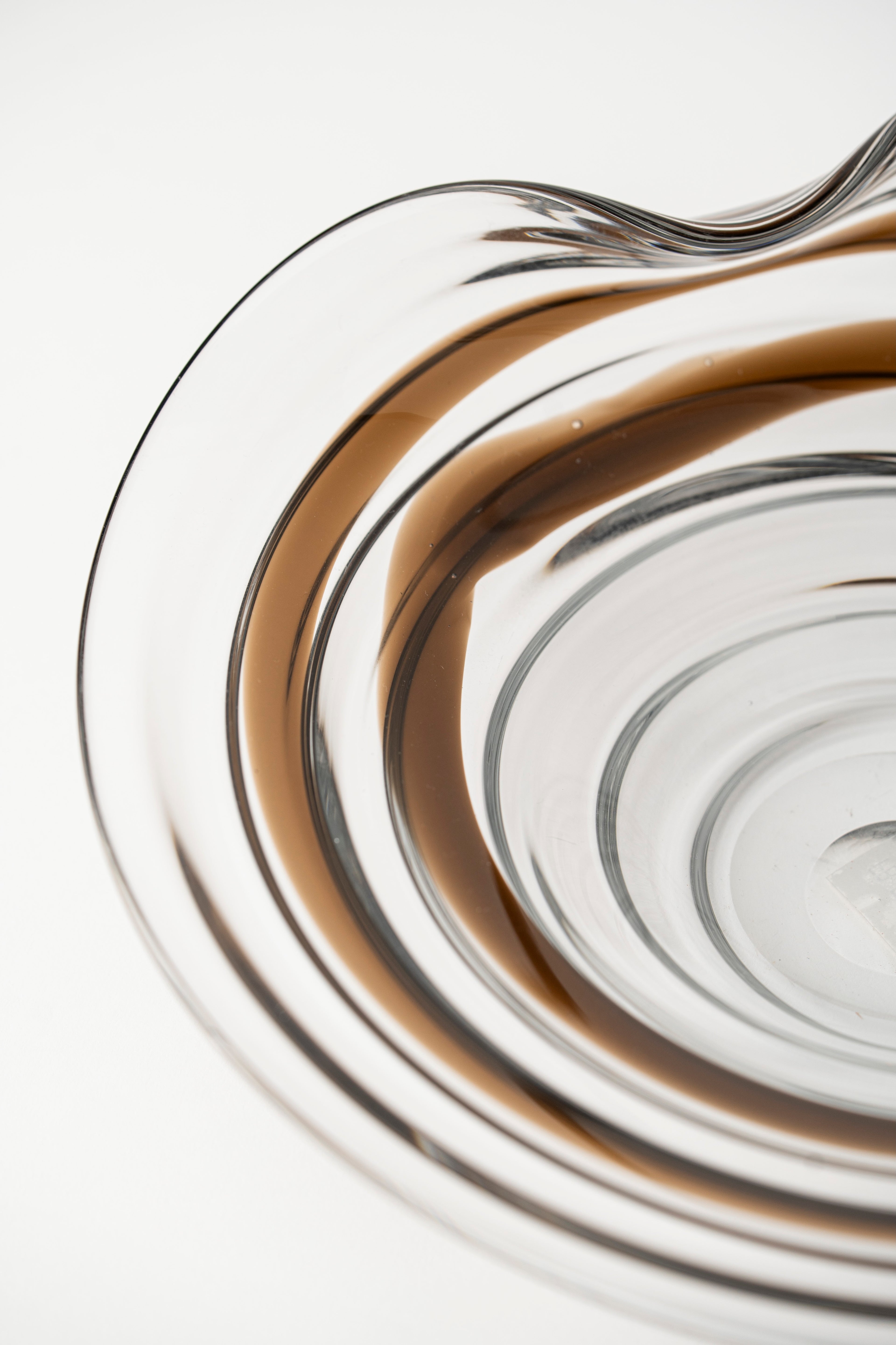 THREADED BROWN BOWL