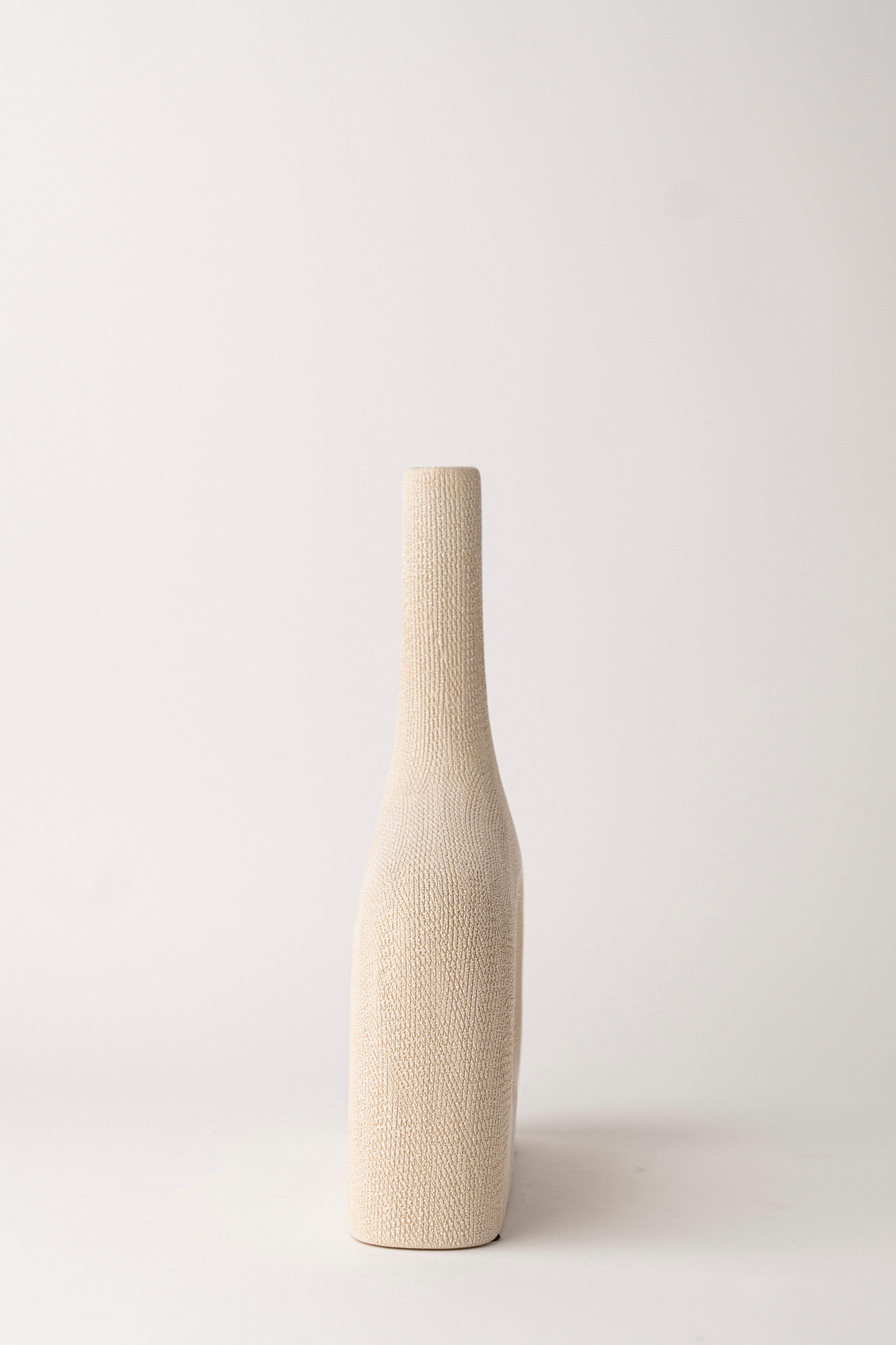 EYE AND LONG NECK CERAMIC VASE - SHORT