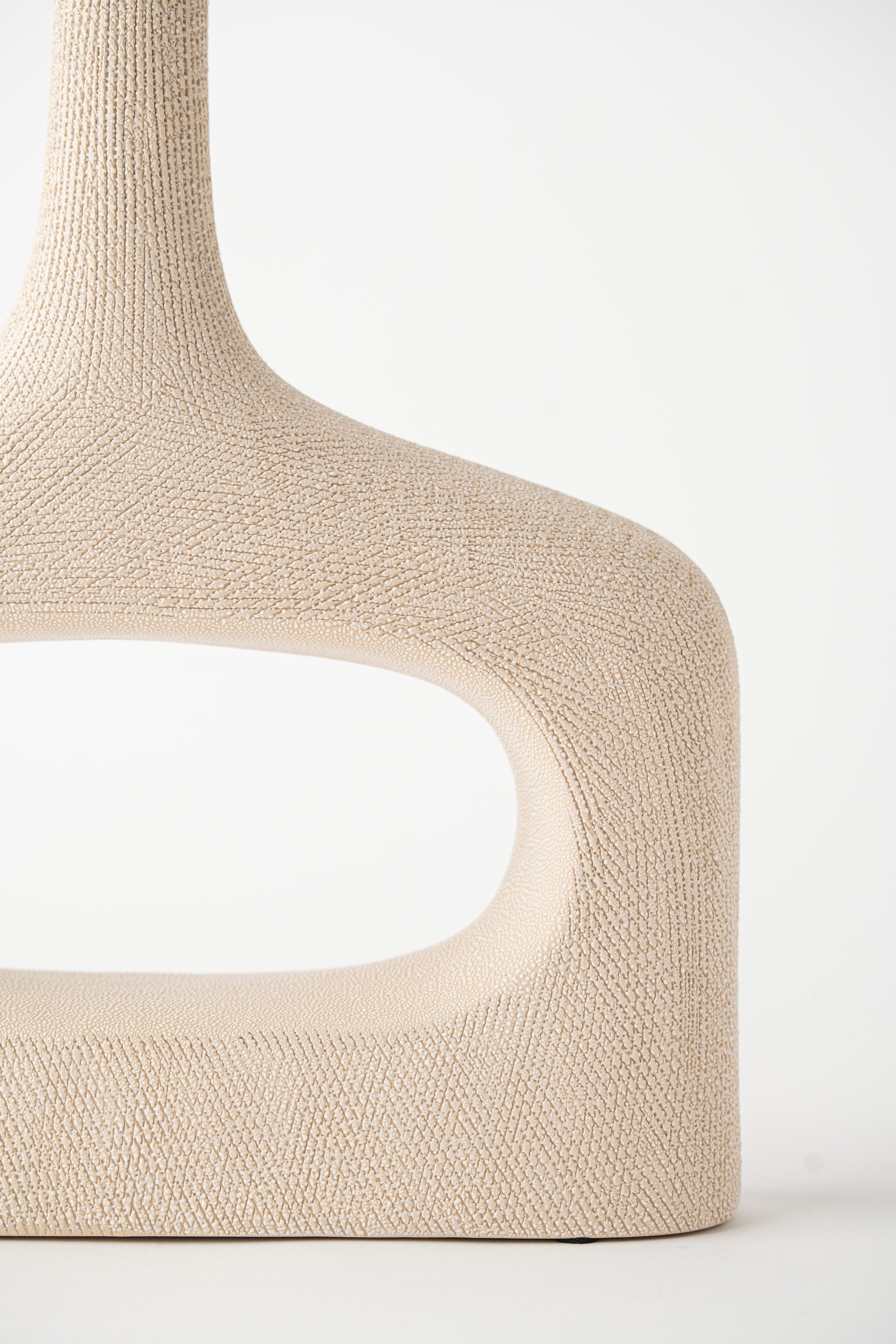 EYE AND LONG NECK CERAMIC VASE - SHORT