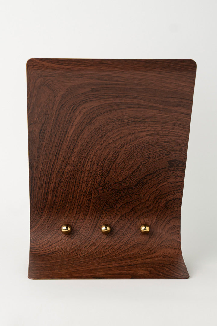 MAGAZINE / BOOK RACK - STREAMLINE WOOD GRAIN
