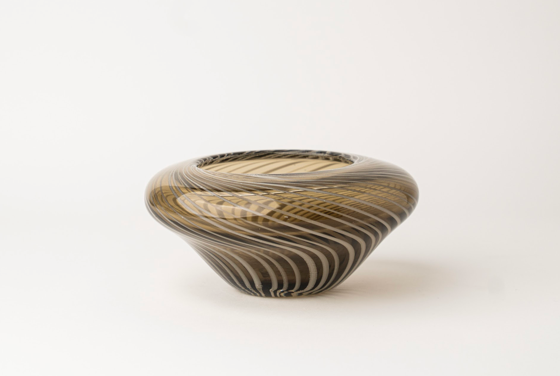STRIPED-CONED SHAPED BOWL
