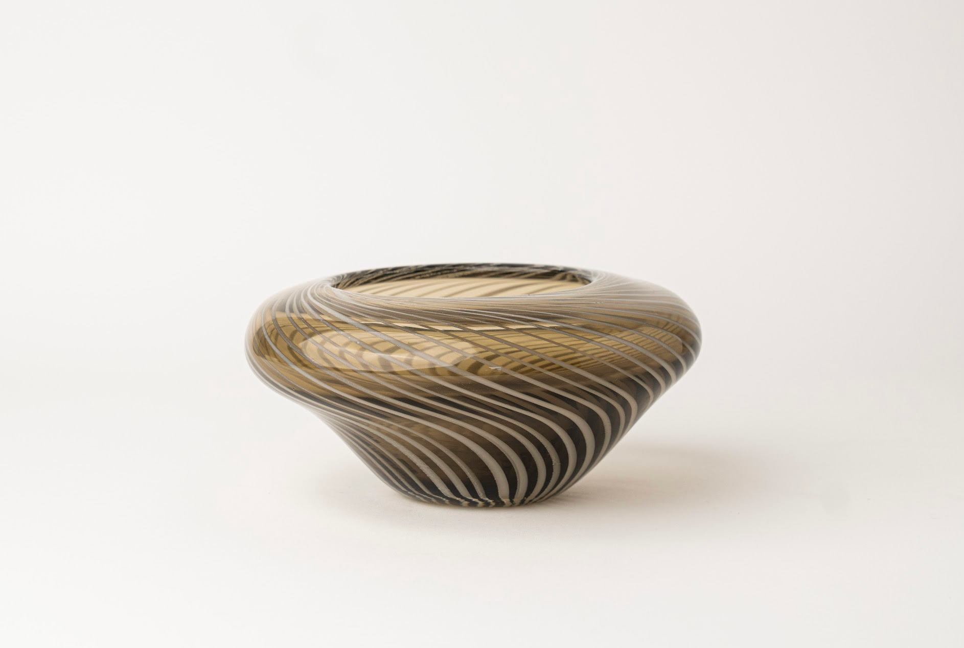 STRIPED-CONED SHAPED BOWL