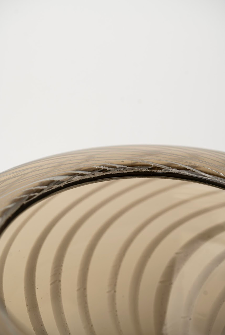 STRIPED-CONED SHAPED BOWL